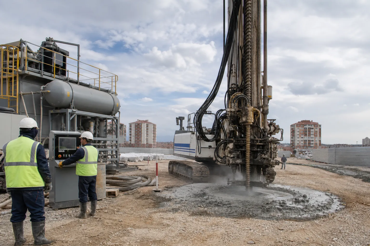 Jet Grouting ve Deep Mixing planlama ve uygulama süreci