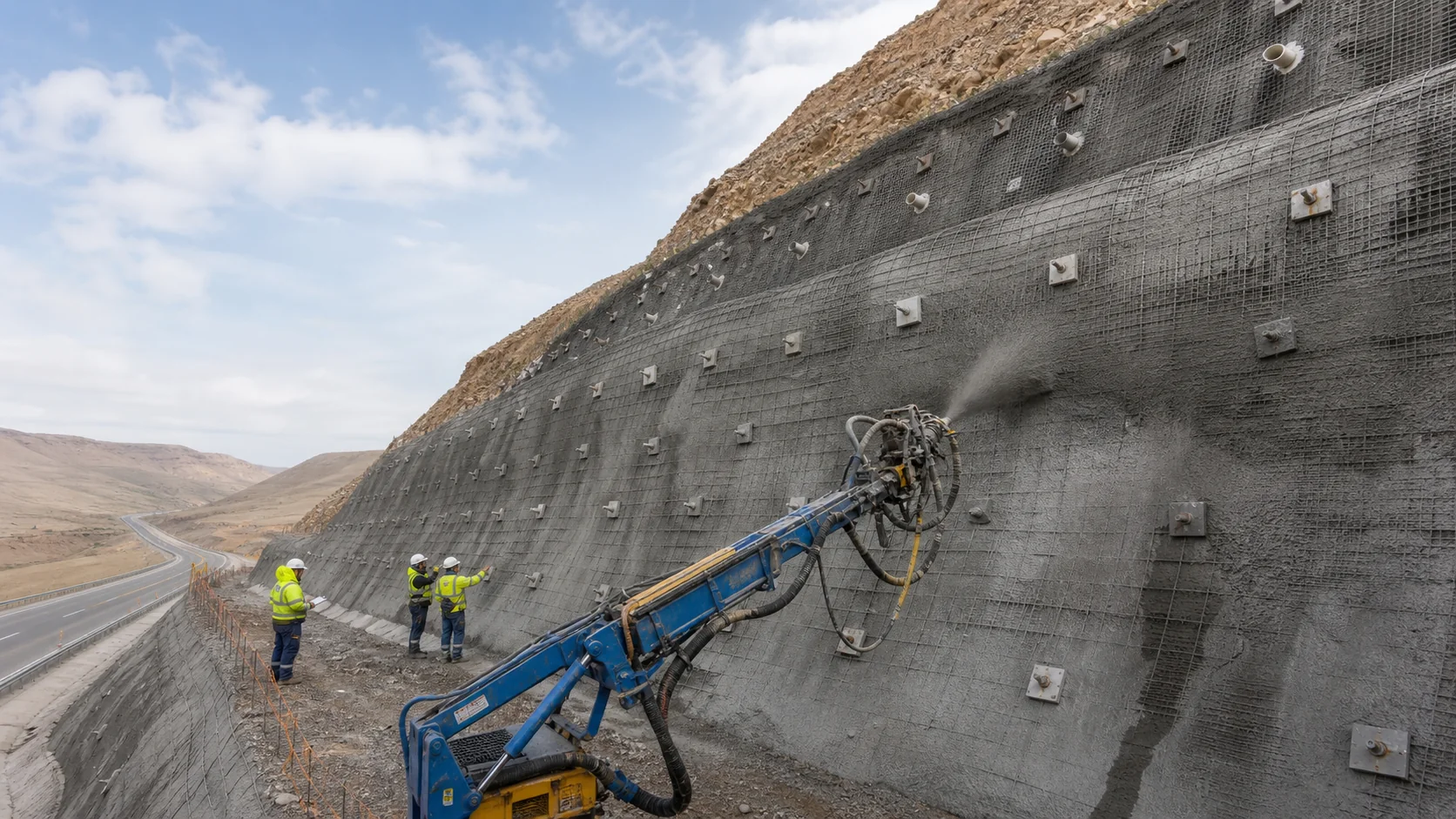 Zemin Çivisi, Shotcrete ve Şev Stabilizasyonu